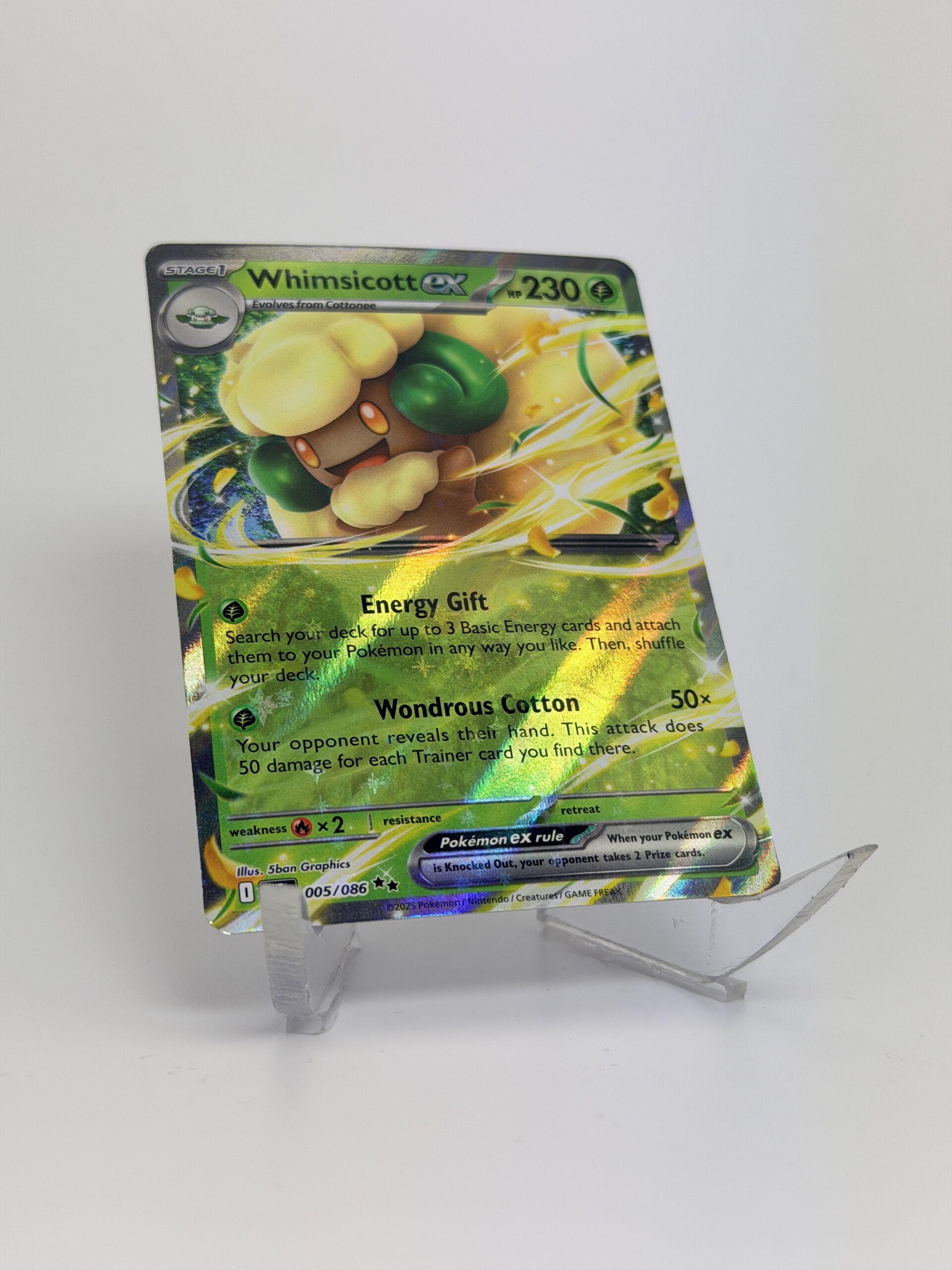 Whimsicott ex 005/086 (WHT) - Bild 1