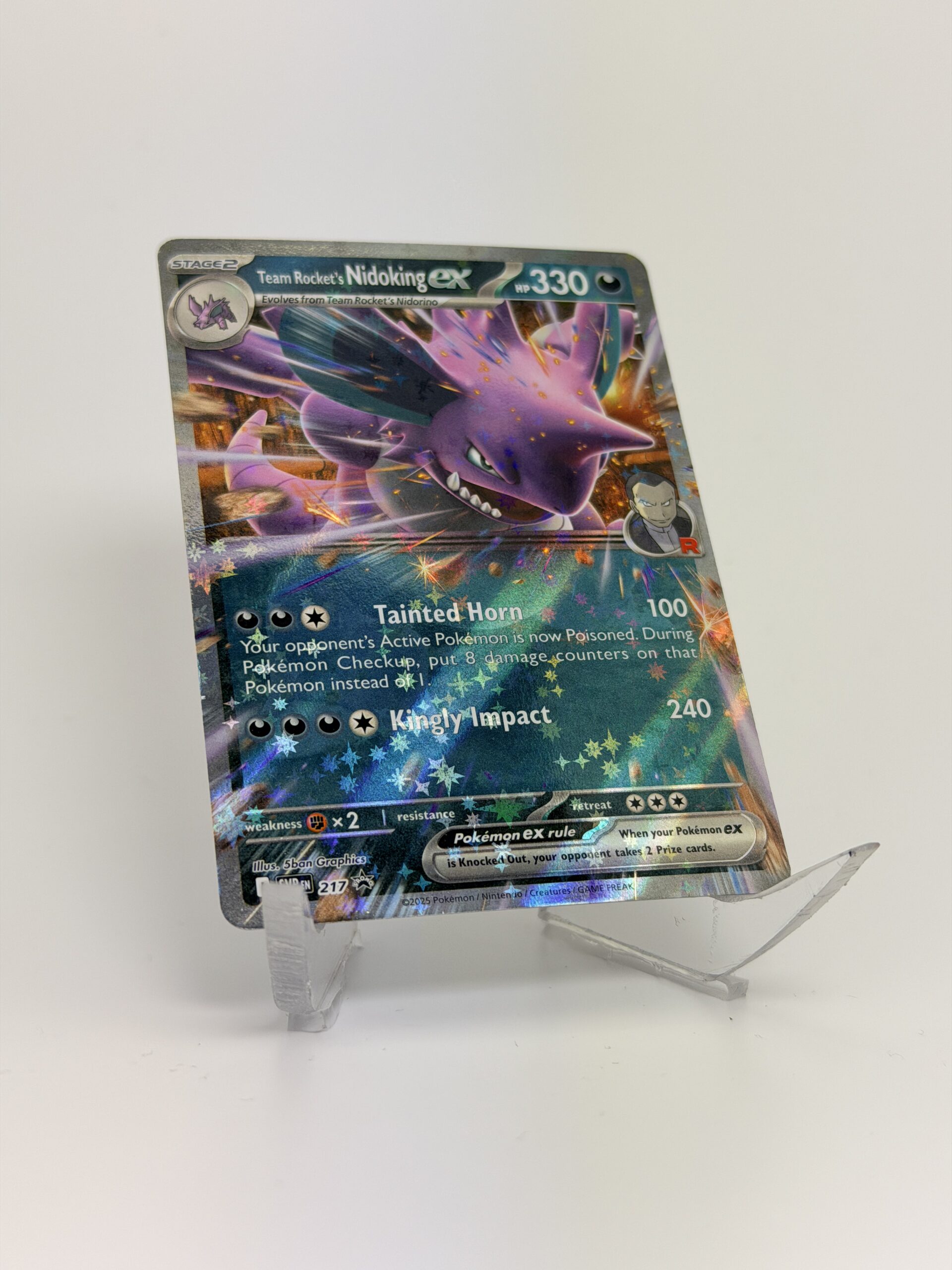 Team Rocket´s Nidoking ex 217 (SVP) - Bild 1