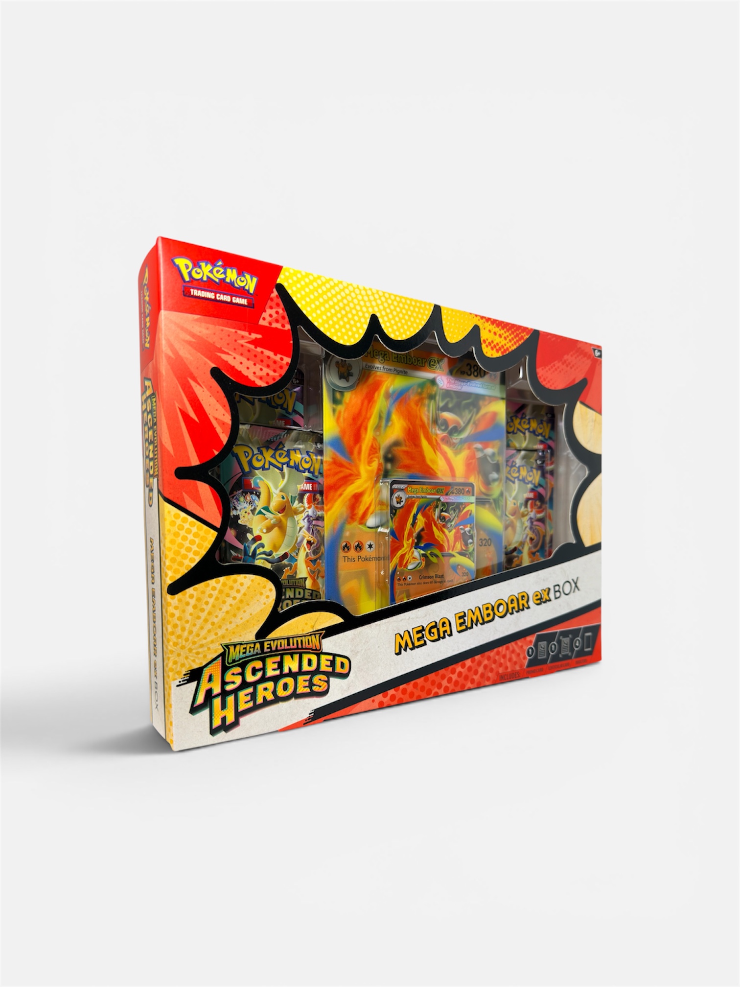 Ascended Heroes Mega Emboar ex Box - Bild 1